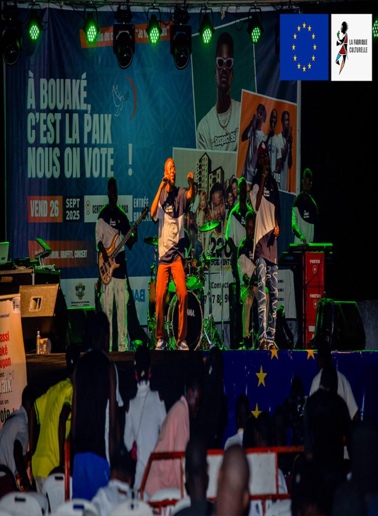 Concert « Je vote la paix » à Bouaké