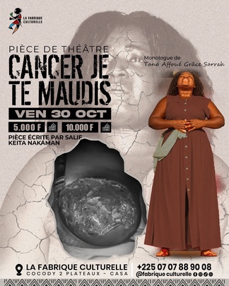 Affiche : Cancer, je te maudis