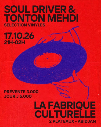 Affiche : Soirée vinyles — Soul Driver & Tonton Mehdi