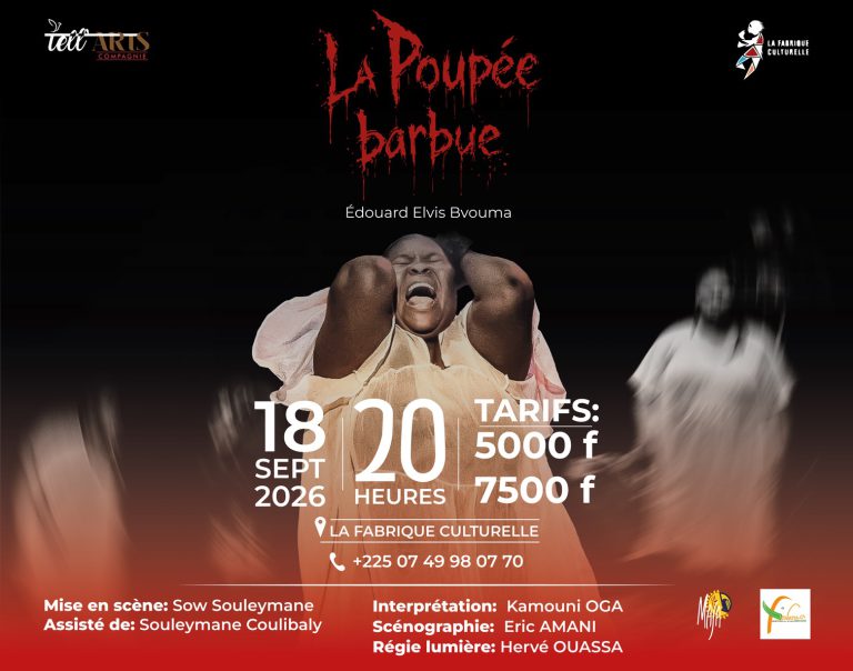 Affiche : La Poupée barbue — Cie Tell&rsquo;Arts