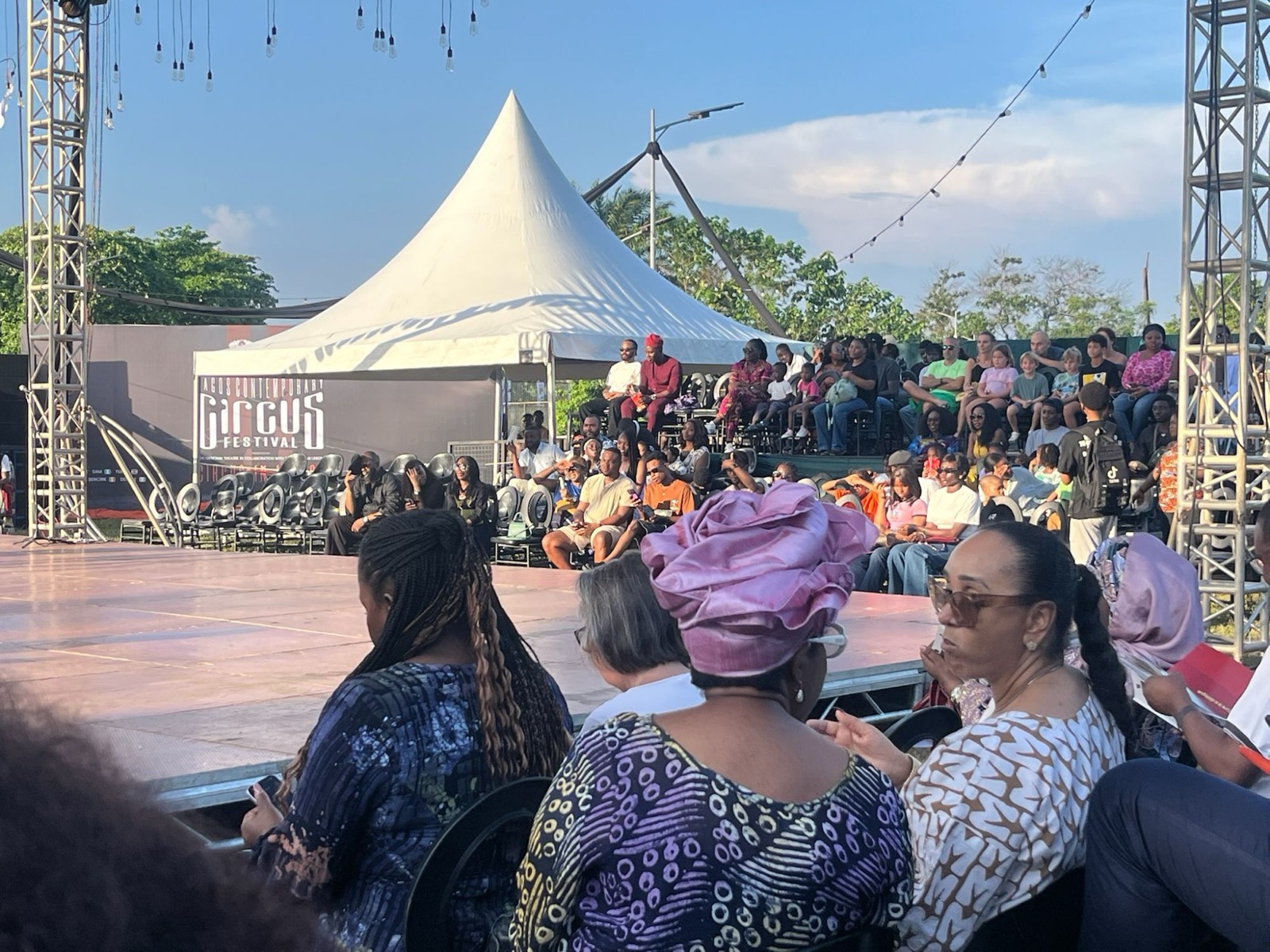 À Lagos, pour le premier festival de cirque contemporain du Nigeria
